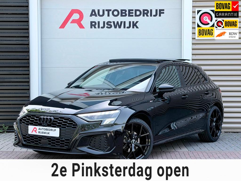 Audi A3 Sportback 35 TFSI S edition Pano/360/AppleCar/Acc, Auto's, Audi, 12 maanden, 1295 kg, 4 cilinders, Alcantara