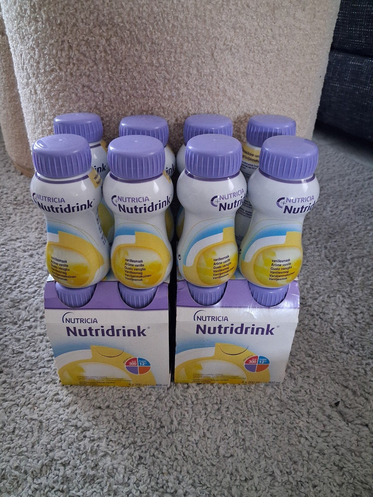 nutricia nutridrink vanille 16 stuks drinkvoeding, Ophalen of Verzenden