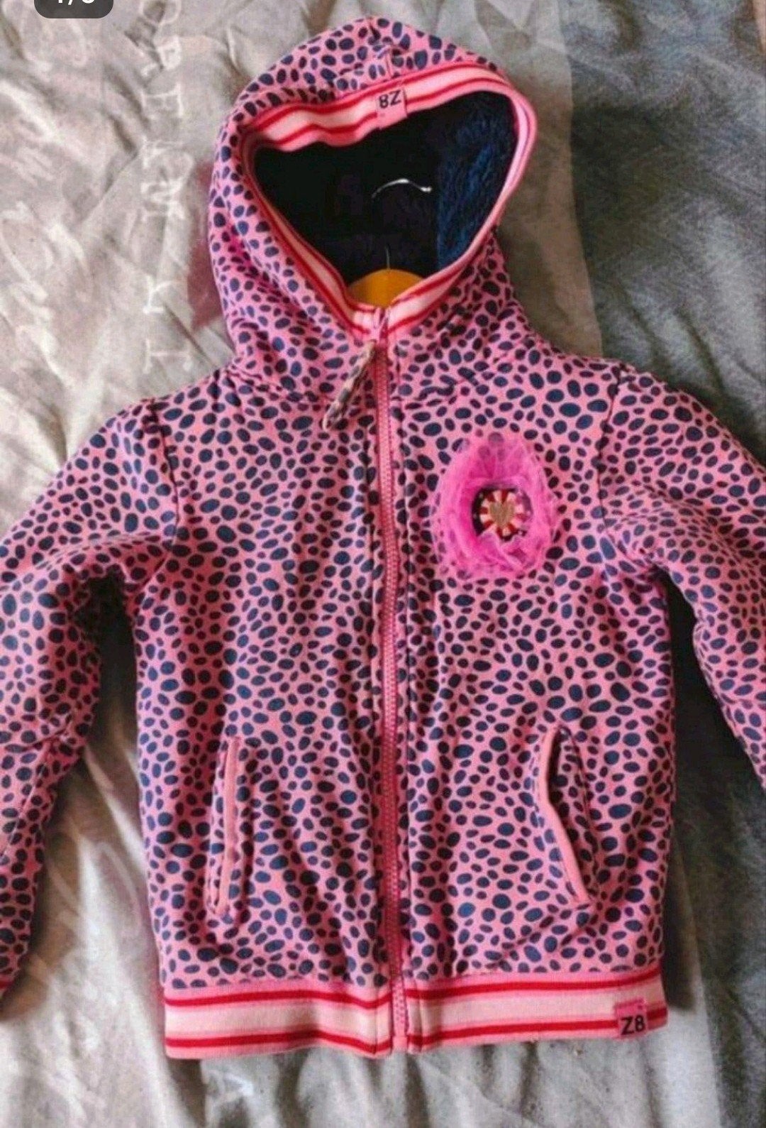 Z8 borgvest maat 116, Ophalen, Zo goed als nieuw, Meisje, Jas
