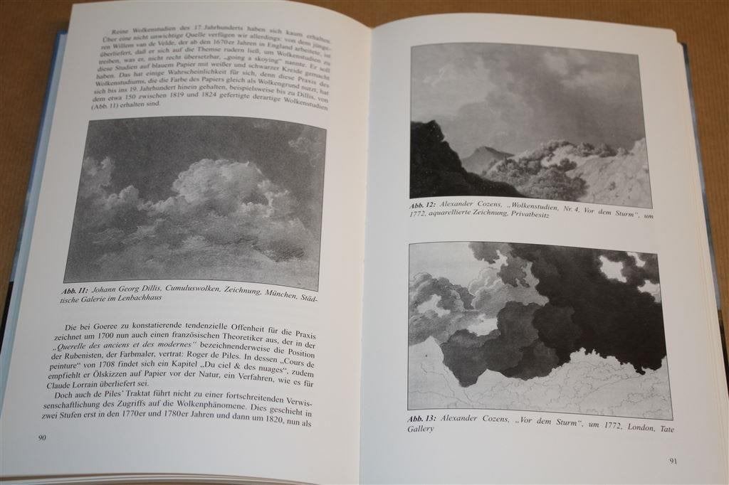Wolken - Schilderkunst - Klimaat in Geschiedenis en Heden., Ophalen of Verzenden, Zo goed als nieuw