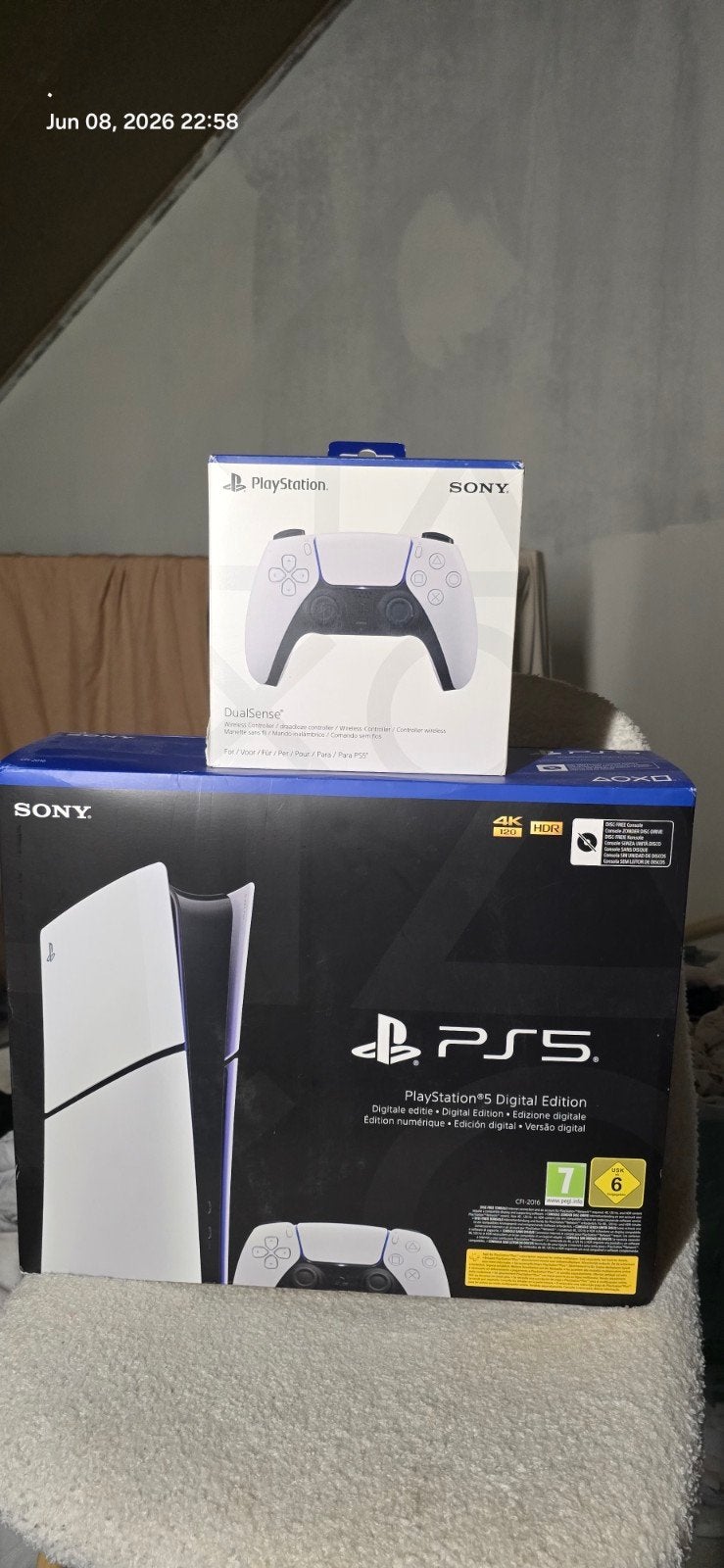 Nieuwe PlayStation 5 Digital Edition met extra controller, Ophalen, Nieuw