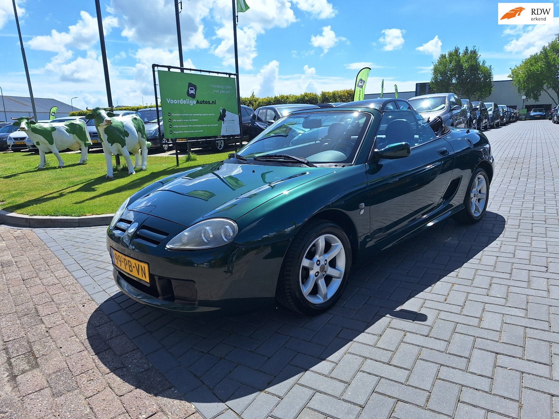 MG TF 1.8 TF 135 / In absolute nieuwstaat / APK april 2027, Auto's, 13 km/l, 4 cilinders, Cabriolet, 1796 cc
