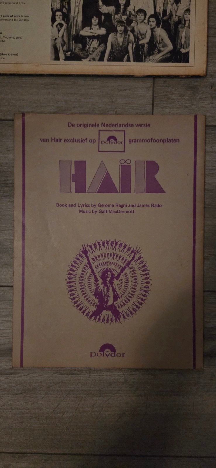 Foto 5 van The American Tribal Love-Rock Musical HAIR  Orig. Amst. Cast