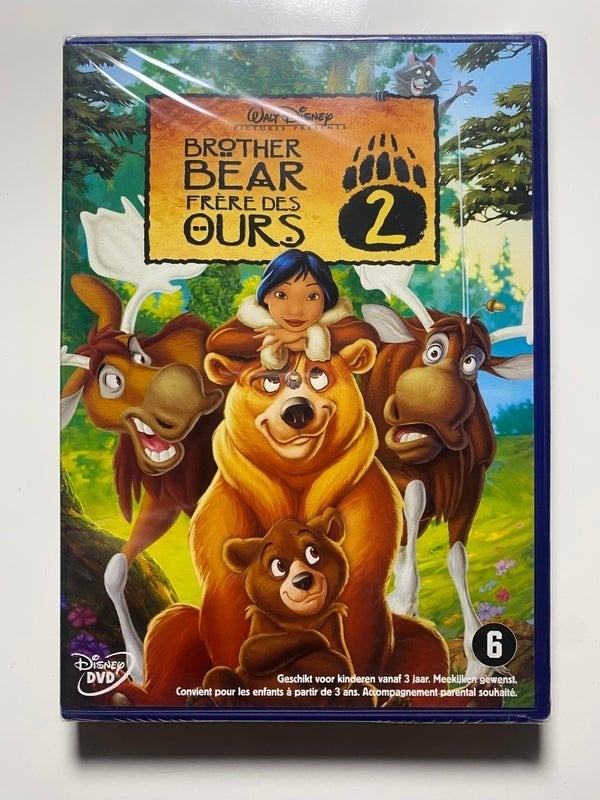 BROTHER BEAR 2 (IN SEAL) (DVD), Alle leeftijden, Verzenden, Zo goed als nieuw