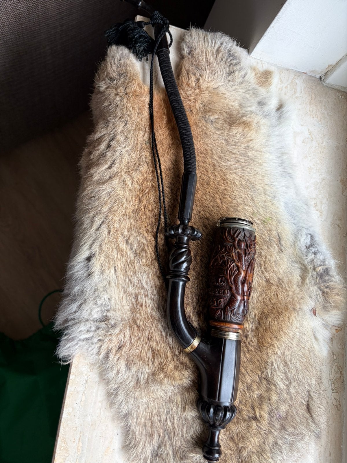 Antiek Jagers jachtpijp, Ophalen of Verzenden