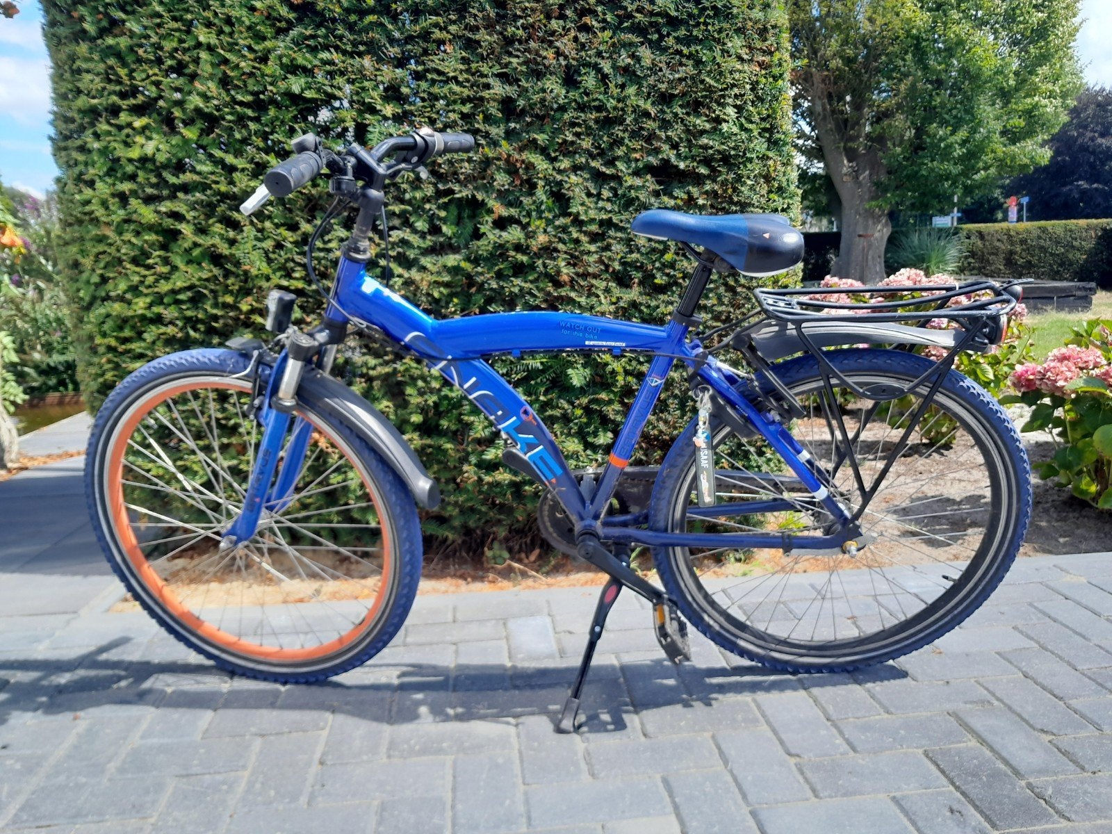 Batavus snake jongensfiets 26 inch., Terugtraprem, Gebruikt, Versnellingen, Batavus