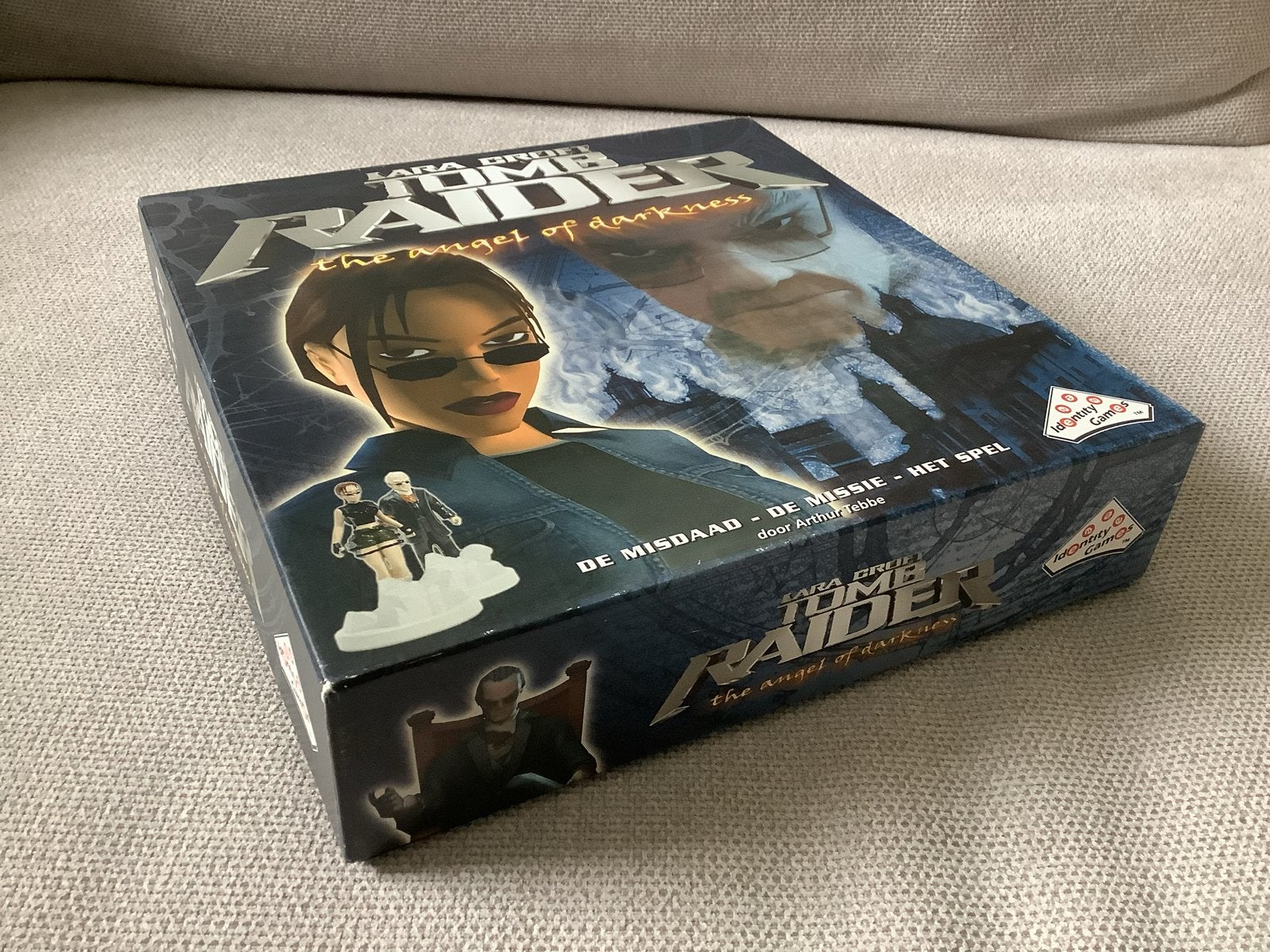 Tomb Raider: The Angel of Darkness Bordspel, Een of twee spelers, Ophalen of Verzenden, Zo goed als nieuw
