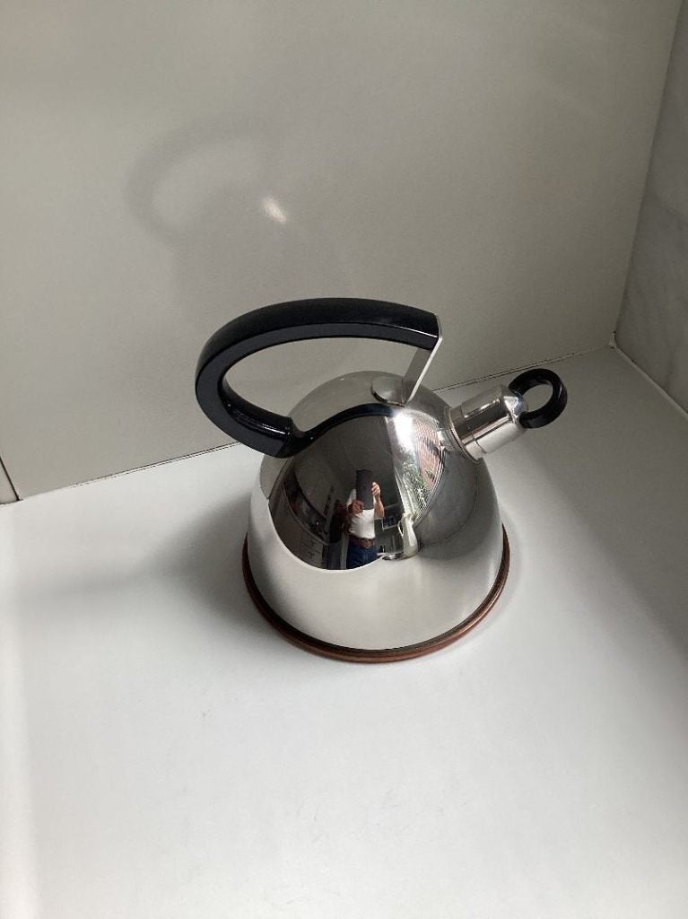 Douwe Egberts fluitketel, Ophalen, Zo goed als nieuw