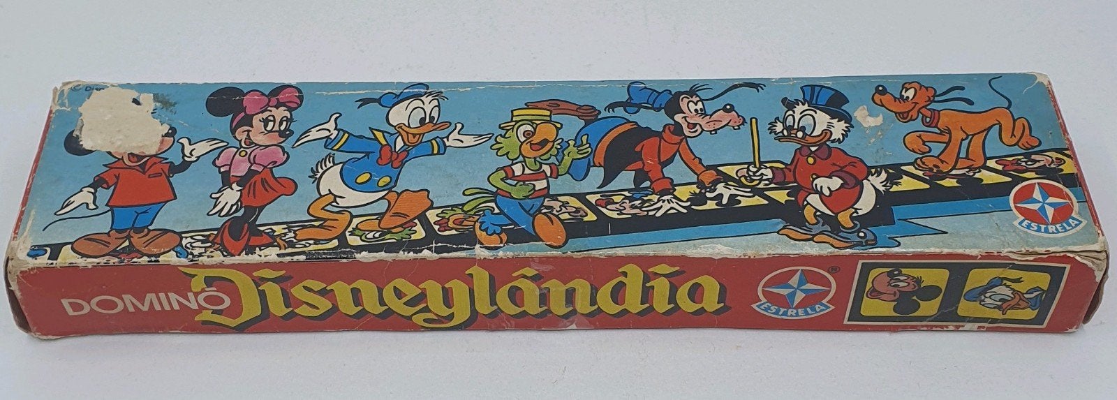 Vintage Disney Disneylandia Domino Spel - Jaren '70, Ophalen of Verzenden, Gebruikt, Overige typen