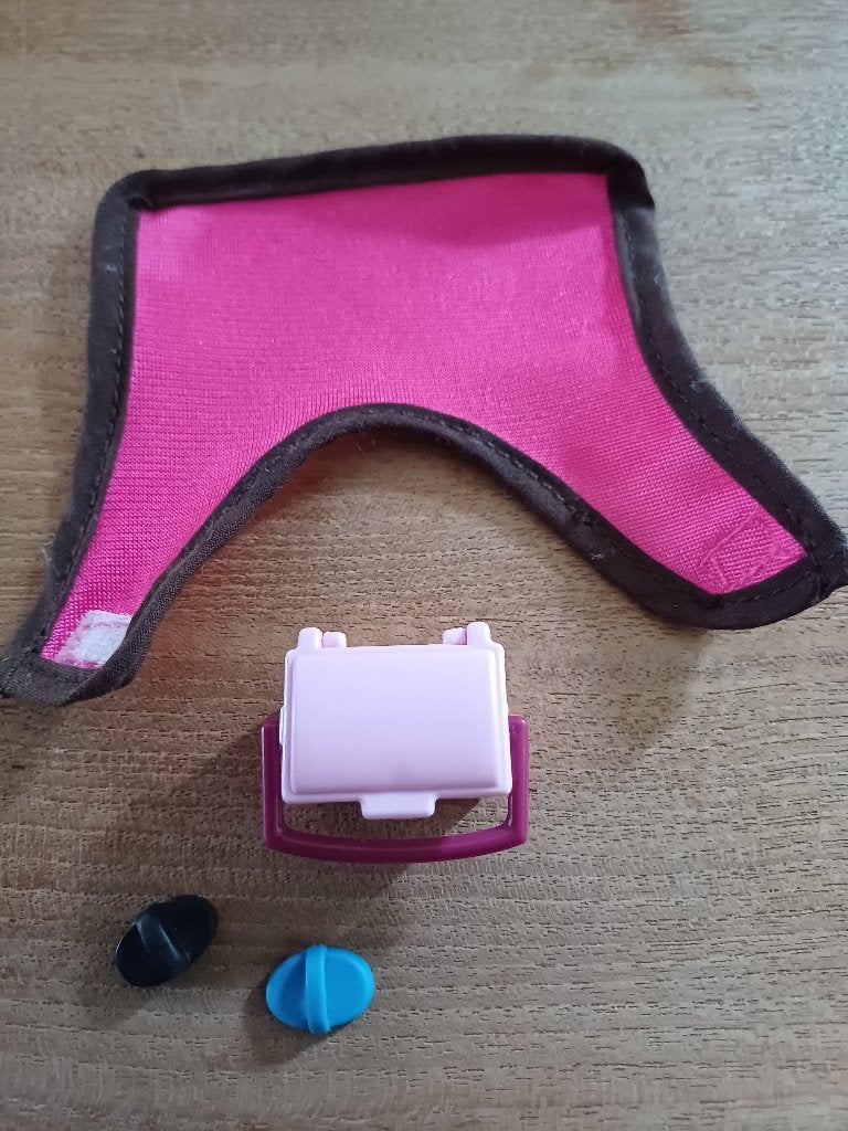 Schleich paarden dekje met poetskist en borstel (2x), Ophalen of Verzenden, Zo goed als nieuw
