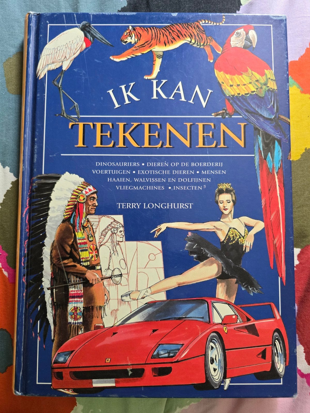 Ik Kan Tekenen - Leer Tekenen met Terry Longhurst, Ophalen of Verzenden, Zo goed als nieuw, Boek of Gids