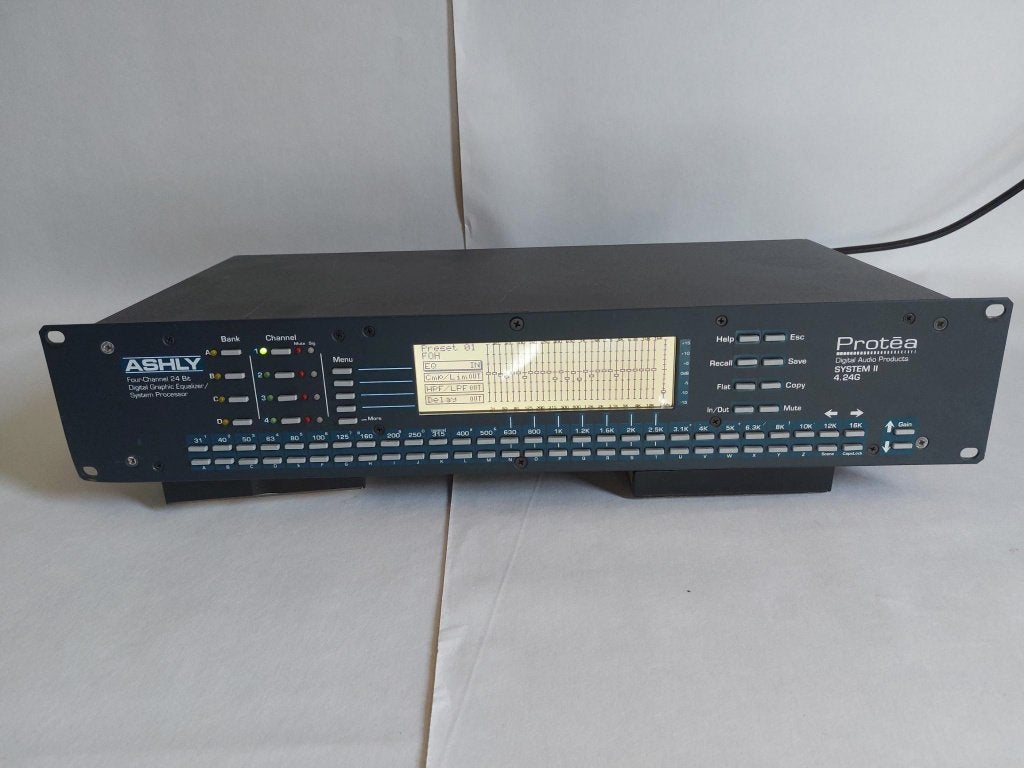 ASHLY Protea System II Digital Graphic Equalizer 4.24G, Ophalen of Verzenden, Gebruikt, Equalizer