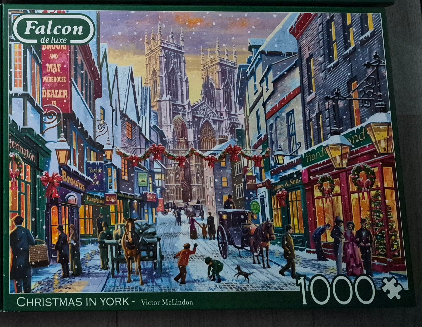 Falcon puzzel, Ophalen, 500 t/m 1500 stukjes, Zo goed als nieuw