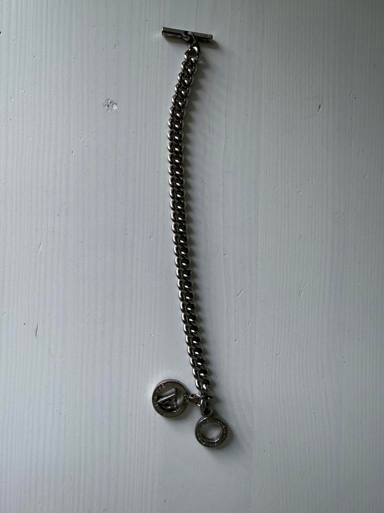 Armband, Ophalen of Verzenden, Gebruikt, Zilver, Zilver