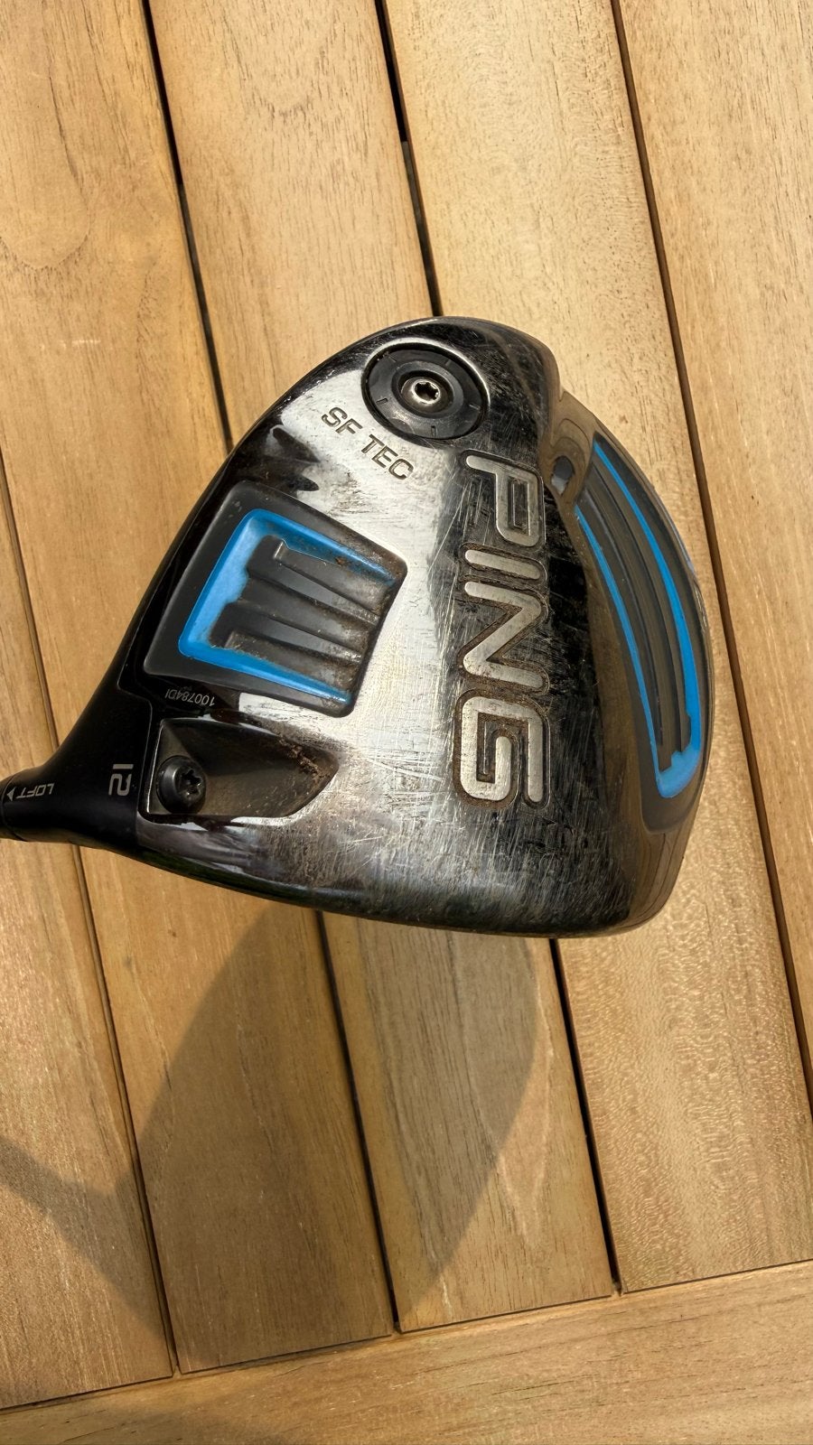 Ping SF Tec Driver Senior Flex 55 incl. headcover, Ophalen of Verzenden, Gebruikt, Club, Ping