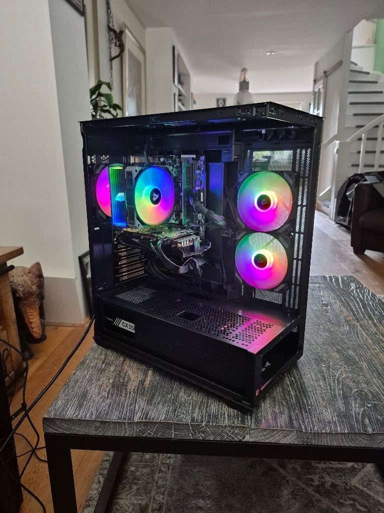 Game PC | Intel Core i7 | RX 580 8GB | 16GB RAM | 500GB SSD, Ophalen, Zelf gebouwde pc, Virtual Reality, 512 GB