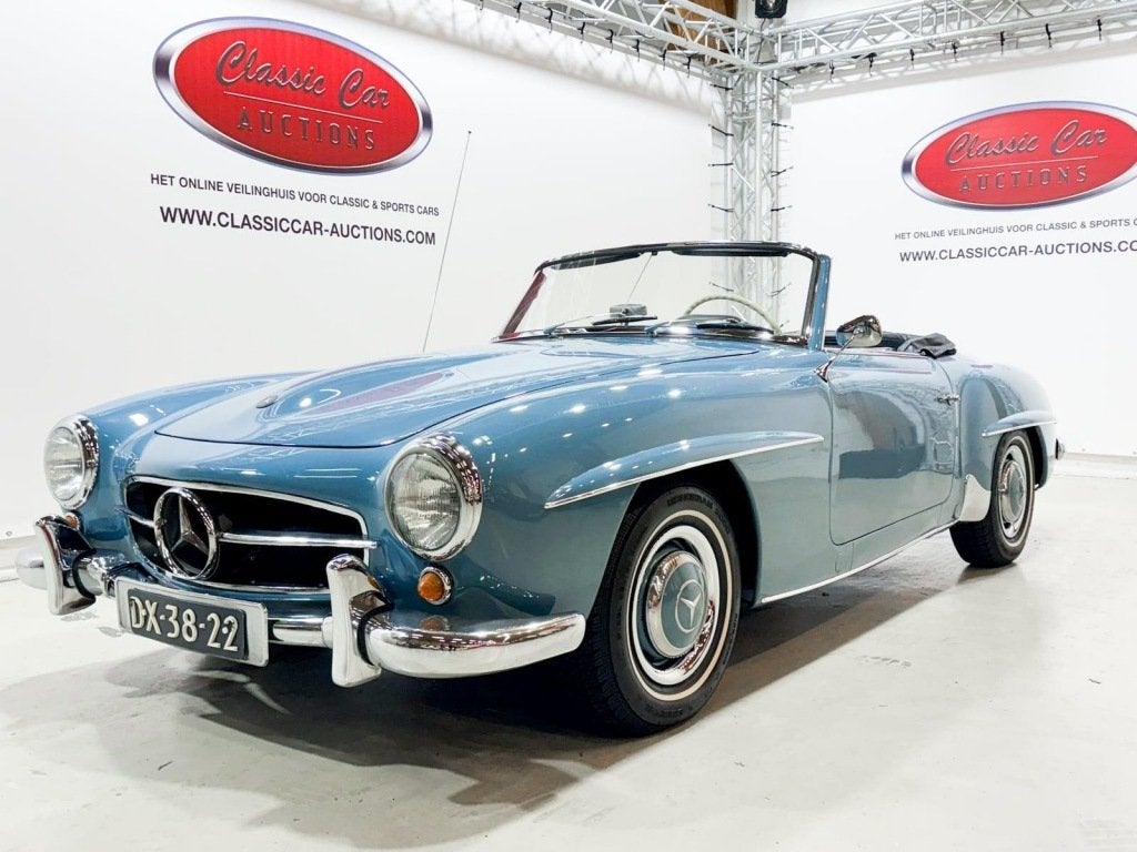 Mercedes-benz 190   - ONLINE AUCTION, Auto's, 1897 cc, Blauw, Bedrijf, Handgeschakeld
