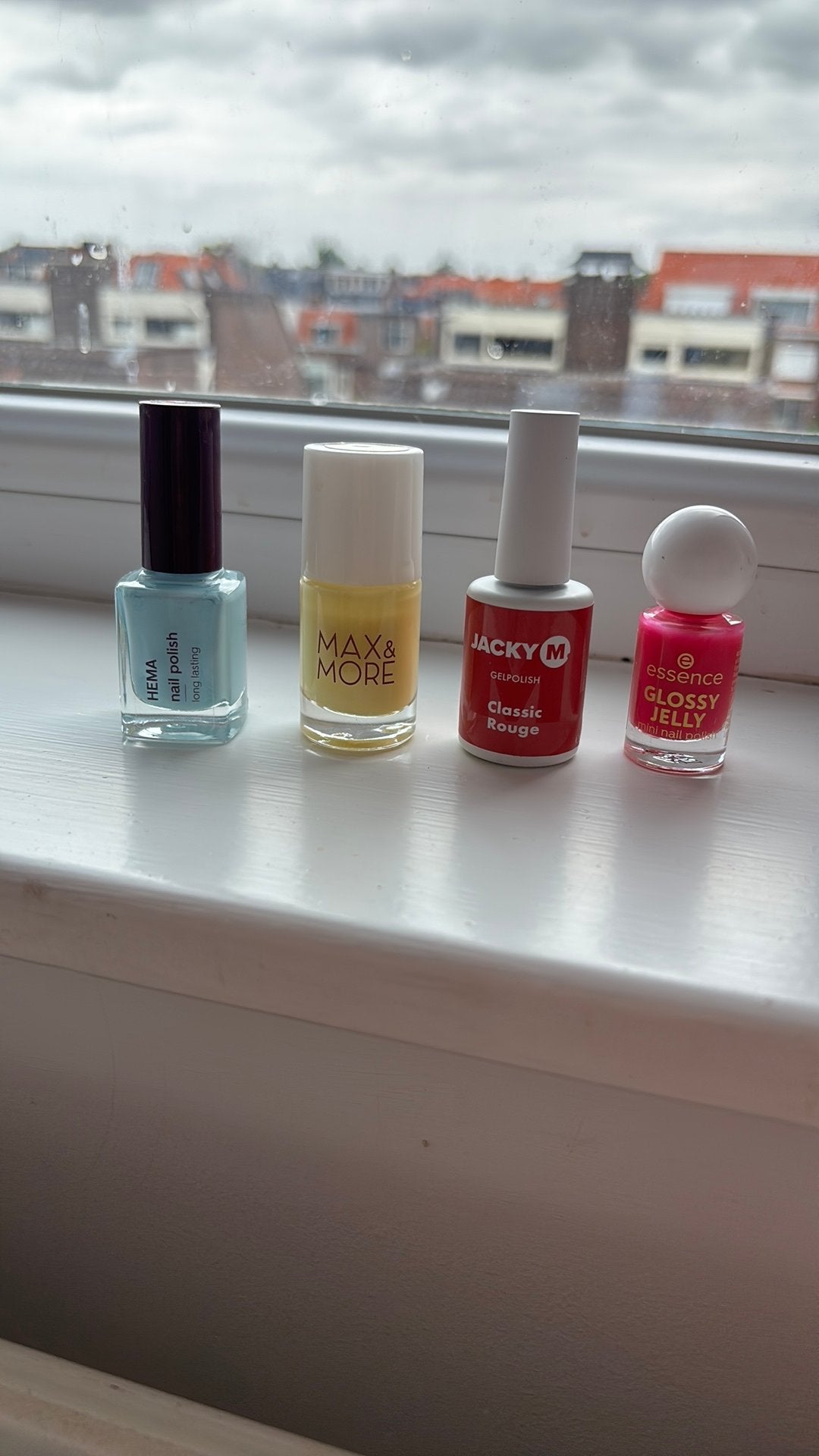 4 nagel lakjes, Ophalen of Verzenden, Zo goed als nieuw, Handen en Nagels