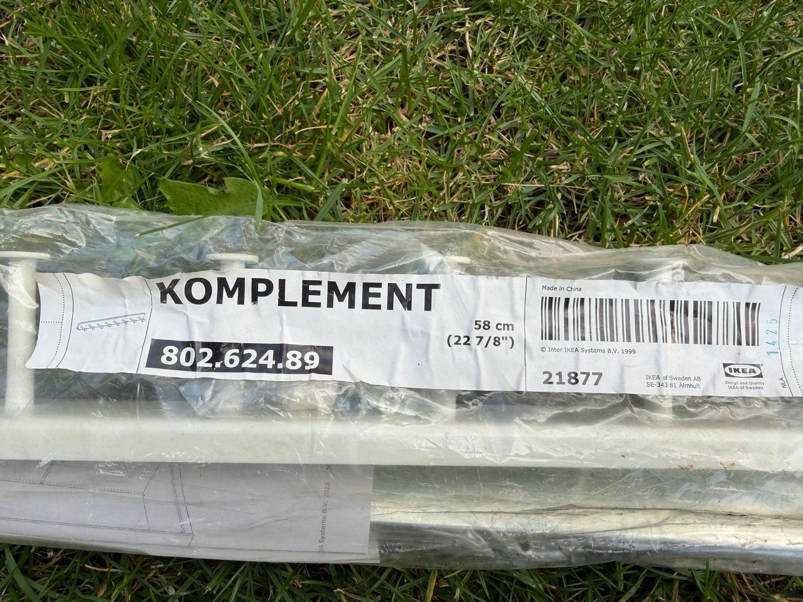 IKEA Komplement uittrekbare multihanger (802.624.89) NIEUW, Overige typen, Nieuw, Ophalen of Verzenden, Minder dan 100 cm