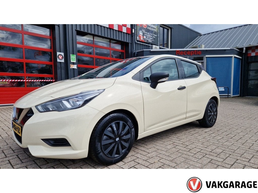 Nissan Micra 1.0 IG-T Visia (bj 2020), Auto's, 101 pk, Euro 6, Wit, Origineel Nederlands