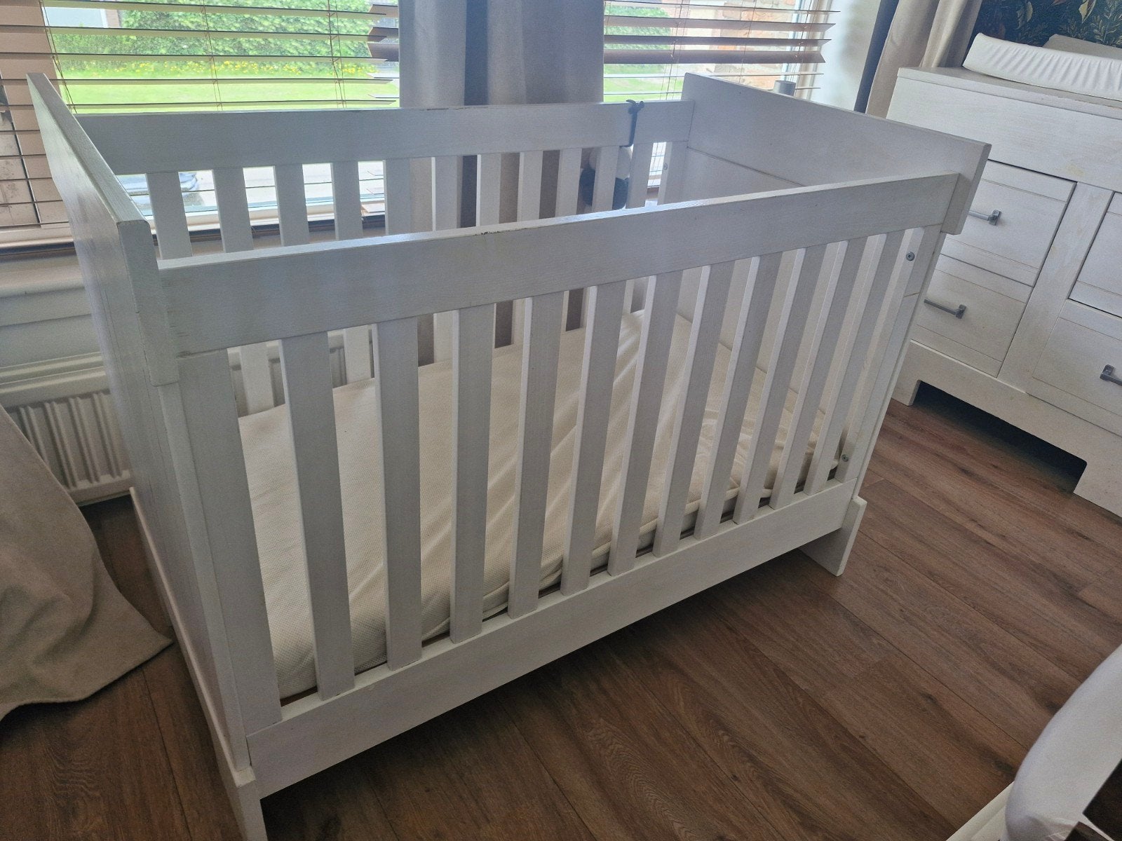 Ledikant 120x60 bopita, Gebruikt, 50 tot 70 cm, Ophalen of Verzenden, 100 cm of meer