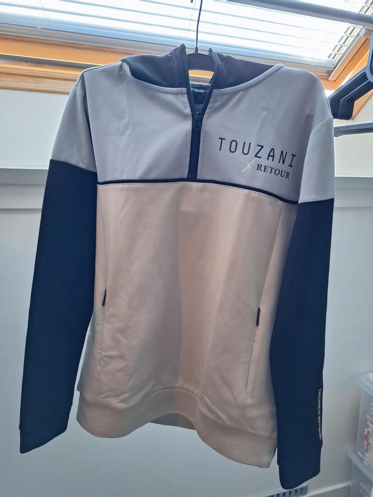 Touzani Retour Hoodie Maat 158/164, Ophalen, Zo goed als nieuw, Jongen, Touzani Retour