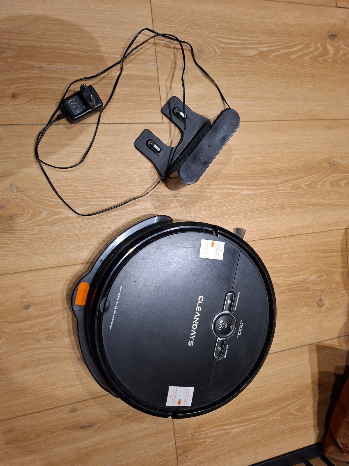 CleandayS Robotstofzuiger met Laadstation, Overige merken, Gebruikt, Ophalen of Verzenden, Robotstofzuiger