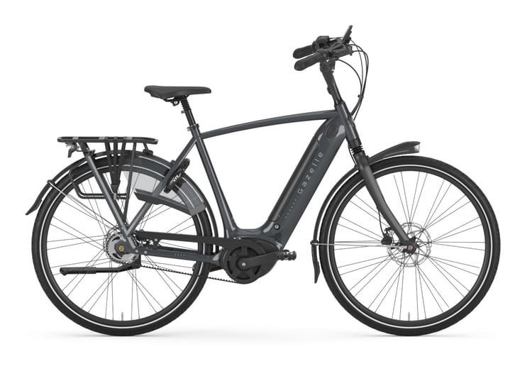 GAZELLE Grenoble C5 HMB Heren Anthracite Grey Glans 57cm 202, Gebruikt, -, - 0
-, NL, -
