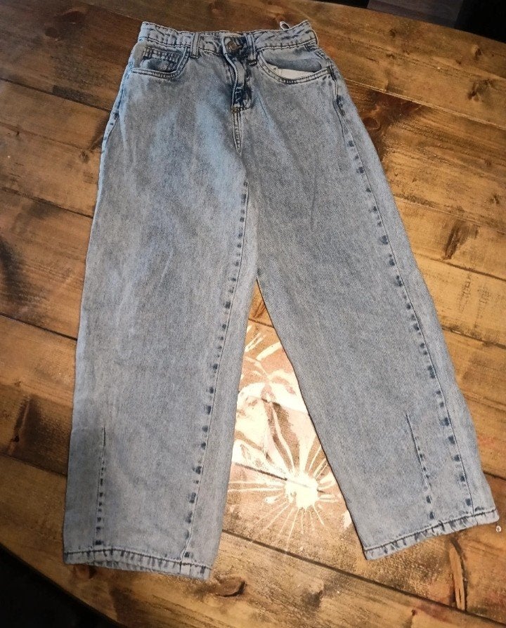 Baggy jeans maat 146 - Zeeman, Broek, Zeeman, Jongen of Meisje, Ophalen of Verzenden