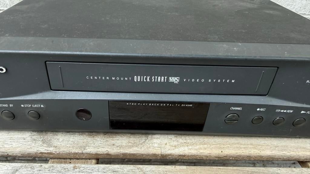Daewoo VHS Video Systeem - Quick Start - DV-K240, Ophalen, Gebruikt, VHS-speler of -recorder