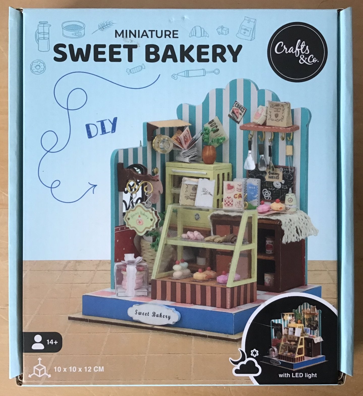 Crafts & Co - Miniature sweet bakery / bakkerij - NIEUW, Nieuw, Meerkleurig, Overige merken, Knutselset