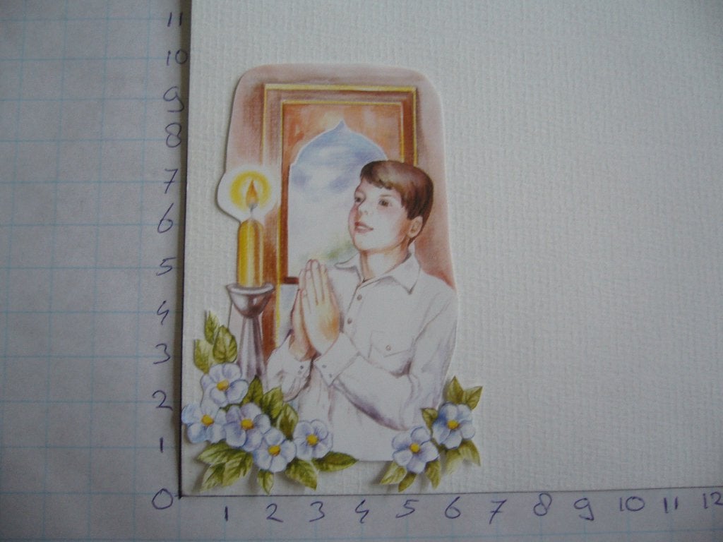 nr. 112 - uitgeknipt 3d plaatje, Hobby en Vrije tijd, Ophalen of Verzenden, Nieuw, Kind, Knipvel