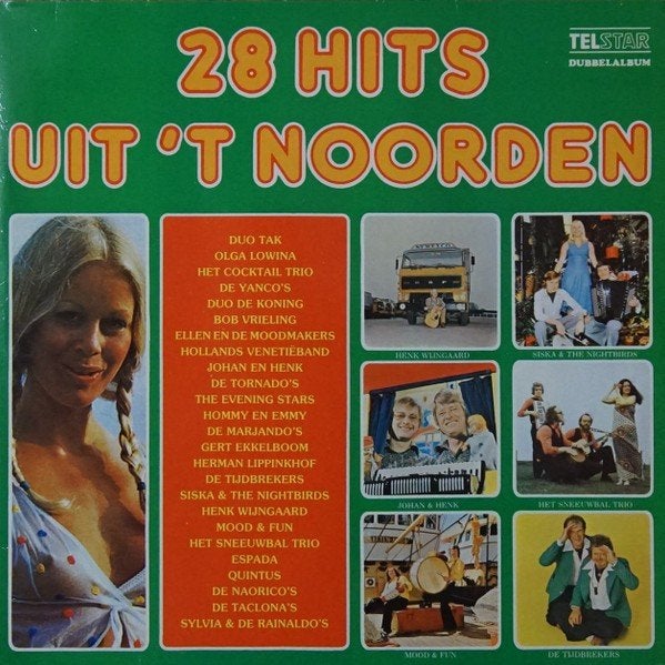 28 Hits Uit 't Noorden Originele Cassette Nieuw., Ophalen of Verzenden, Nieuw in verpakking, 1 bandje, Origineel