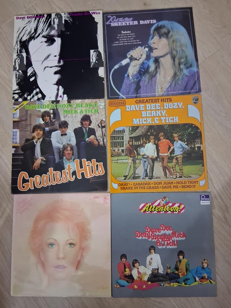 Diverse LP's: Dave Dee, Dozy, Beaky, etc., Cd's en Dvd's, Vinyl | Pop, Gebruikt, 1960 - 1969, 12 inch, Ophalen of Verzenden