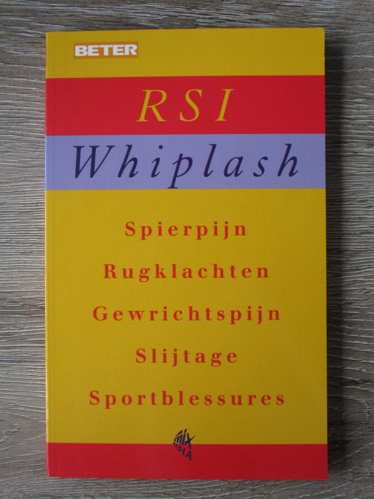 RSI Whiplash, Ophalen of Verzenden, Gelezen