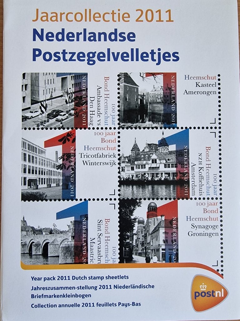 Jaarcollectie 2011 Nederland VELLETJES compleet. Postfris., Ophalen of Verzenden, Na 1940, Postfris