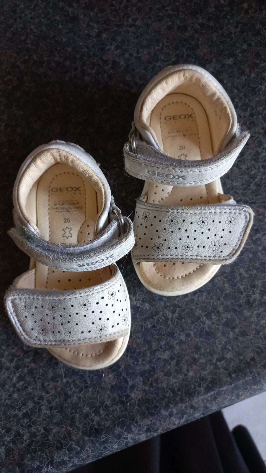 Geox sandalen maat 20, Kinderen en Baby's, Babykleding | Schoentjes en Sokjes, Meisje, Ophalen of Verzenden, Geox, Gebruikt