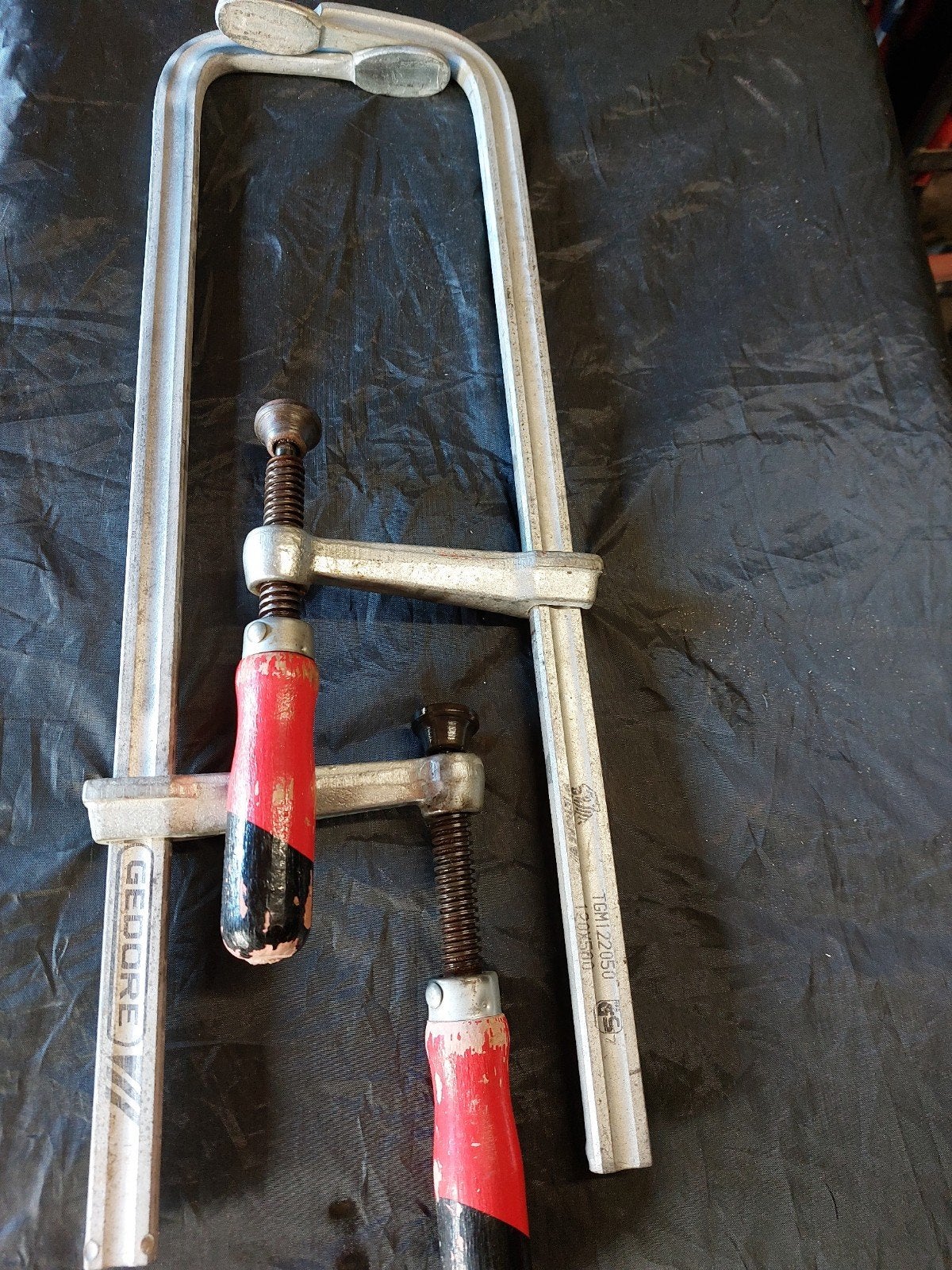 gedore  lijmklemmen set 500x120, Doe-het-zelf en Verbouw, Gereedschap | Handgereedschap, Ophalen of Verzenden, Zo goed als nieuw