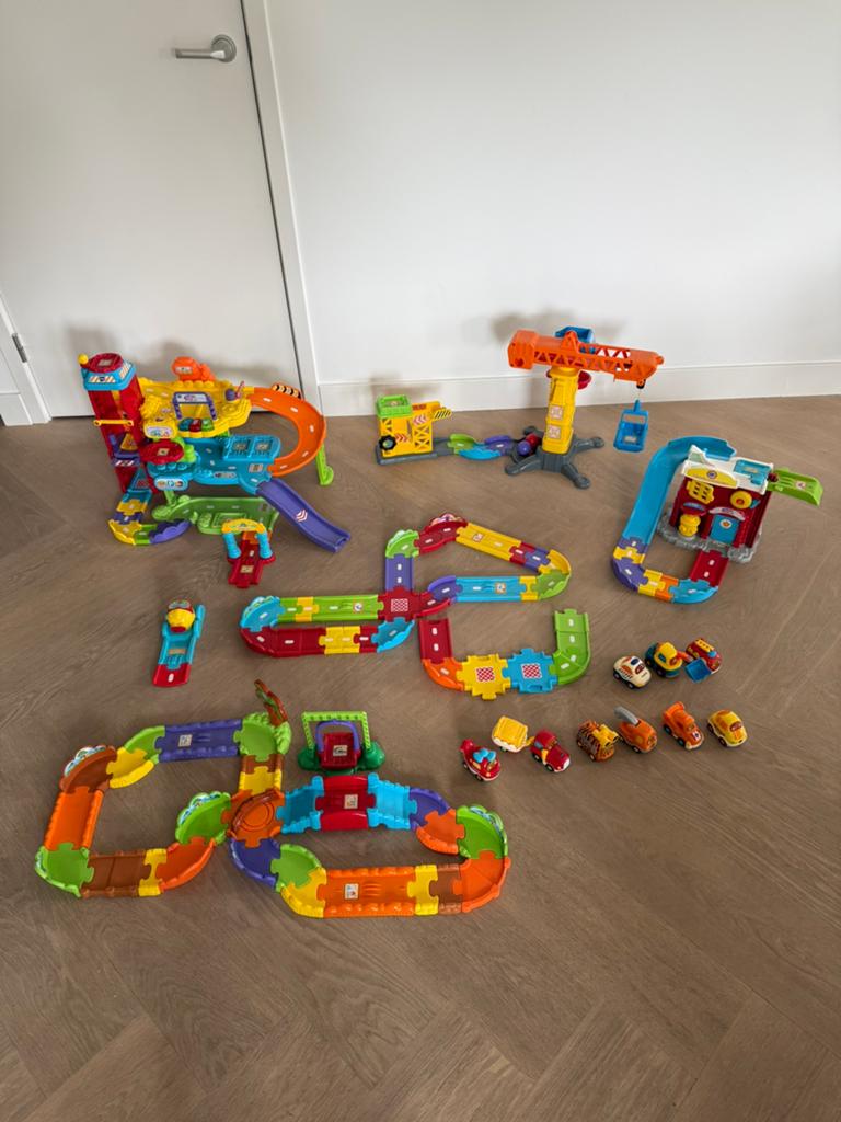 Grote set vtech Toet Toet, Ophalen, Gebruikt, 2 tot 4 jaar