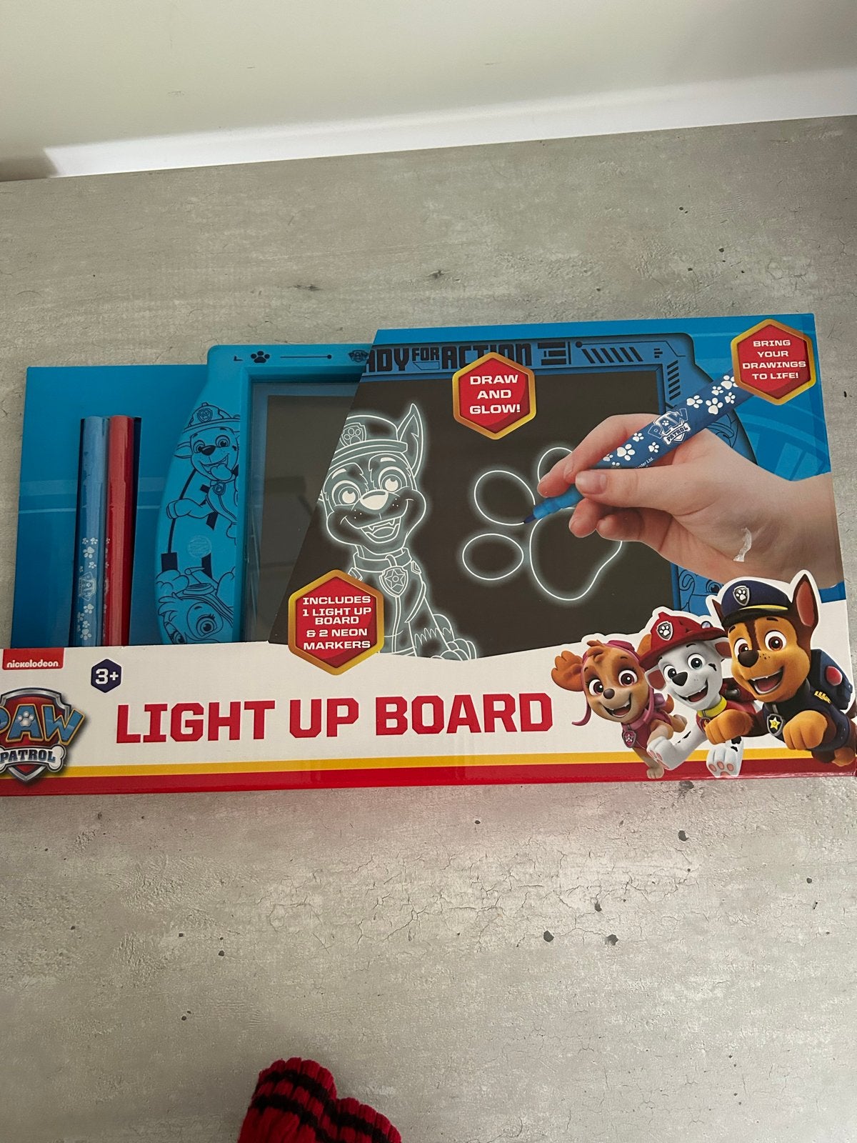 Paw Patrol Lichtgevend Tekenbord - Nieuw in Doos, Ophalen of Verzenden, Nieuw, Knutselen, Met licht