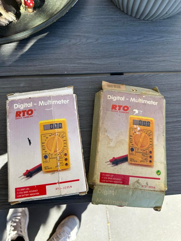 RTO Digital Multimeter RTQ-1035N, Ophalen, Gebruikt, Multimeter
