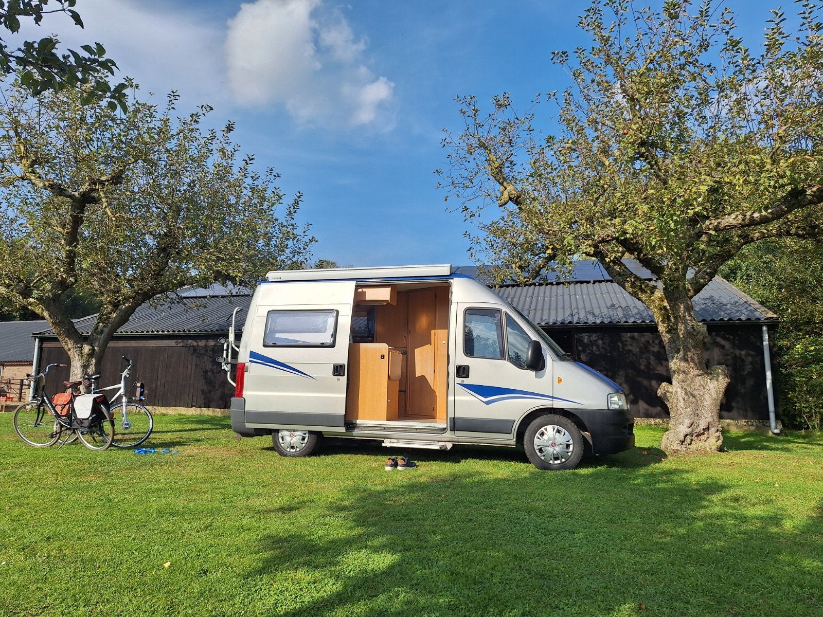 Fiat Ducato Possl Duett 2.8 JTD Camper 2004 met Luifel, Chemisch toilet, Buscamper of Camperbus, Ringverwarming, Fiat