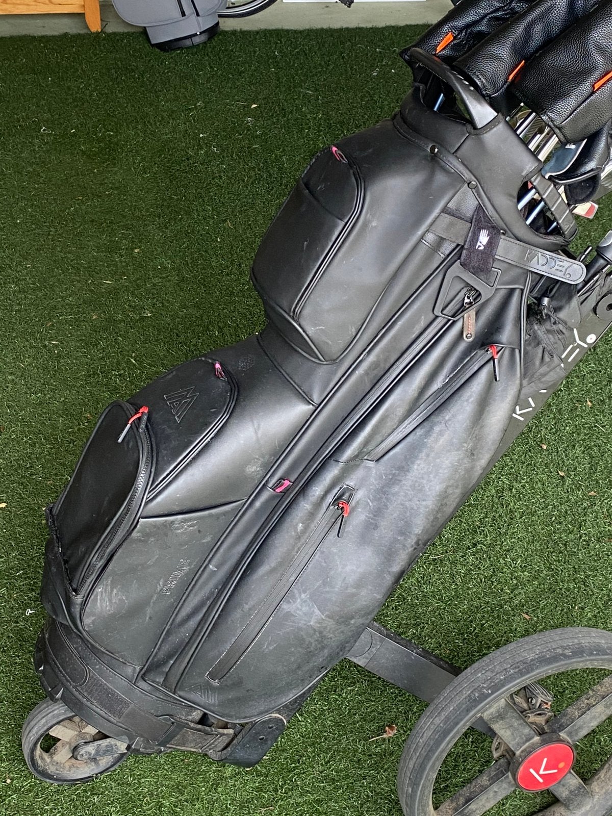 Golftas Big Max Cart Bag Dry Lite, excl. Kaddey Trolley, Sport en Fitness, Ophalen of Verzenden, Gebruikt, Tas, Overige merken
