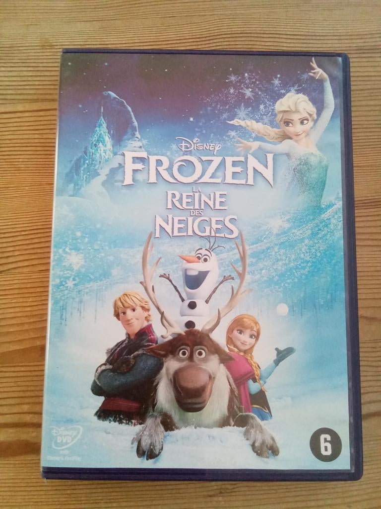 Disney Frozen: La Reine des Neiges DVD, Tekenfilm, Amerikaans, Ophalen of Verzenden, Zo goed als nieuw