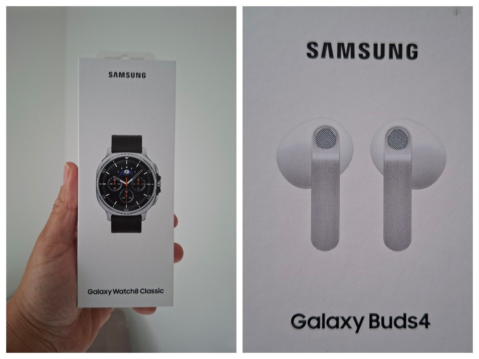 NIEUW Samsung Galaxy Watch 8 Classic LTE + Buds 4 NU €325,-, Zwart, Nieuw, Ophalen of Verzenden, Samsung