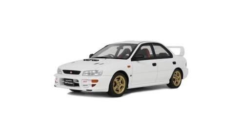 Subaru Impreza WRX Type RA Sti Pure White 2000/OttOmobile, Hobby en Vrije tijd, Modelauto's | 1:18, OttOMobile, Rue de L' Ecusson 2, 56120 Josselin France