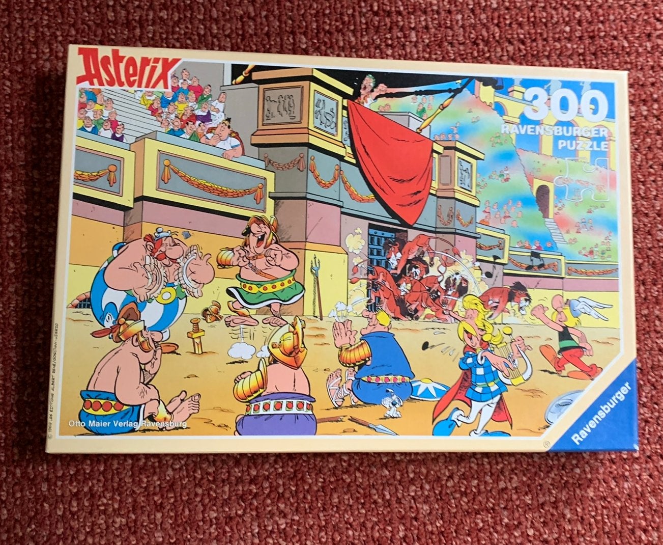 Asterix en Obelix puzzel van 300 stukjes, Ophalen of Verzenden, Minder dan 500 stukjes, Gebruikt, Legpuzzel
