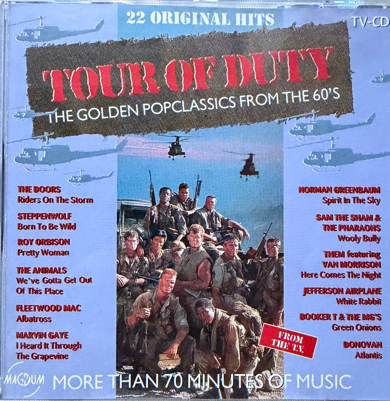 Tour of Duty: The Golden Popclassics From The 60's CD, Gebruikt, Pop, Ophalen of Verzenden, Inclusief boekje