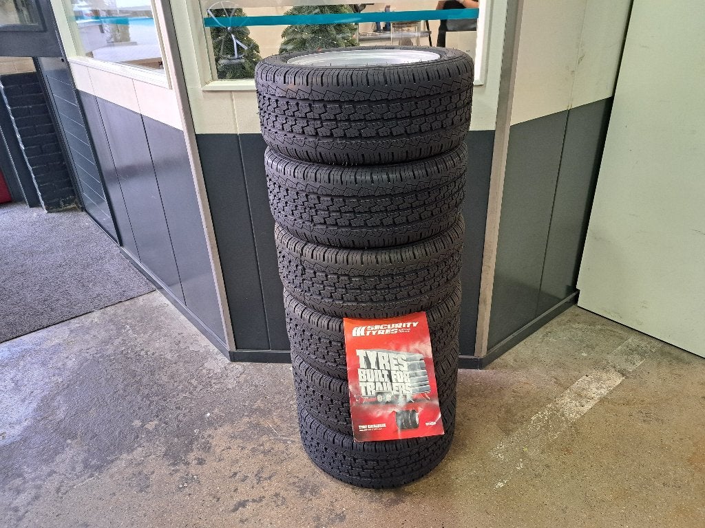 Hogedruk aanhanger wielen 195/50R13C 104/102 SECURITY TR603, Ophalen, Nieuw