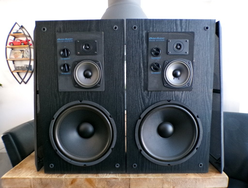 Mooie Omni Audio SA-12.3 speakerset, Vloerstaande luidspreker, Gebruikt, Geschikt voor surround/home cinema, Ophalen